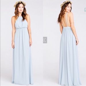 Show Me Your MuMu Amanda Steel Blue Maxi